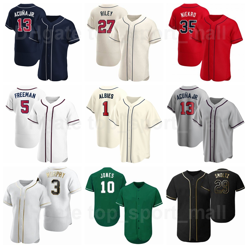 

Baseball 29 John Smoltz Jersey 3 Dale Murphy 47 Glavine 49 Rocker Pullover Navy Blue Red Beige Black Grey Green Man Woman Youth, Men cool base