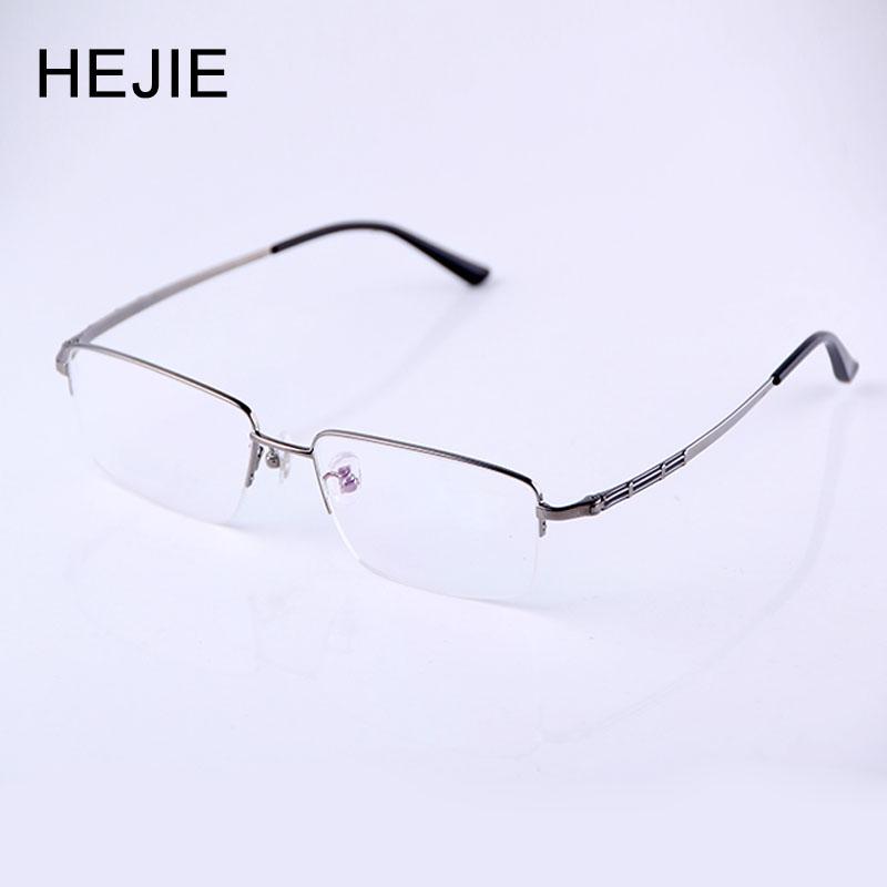 

Fashion Sunglasses Frames HEJIE Pure Titanium Eyeglasses Durable Ultra Light High Quality