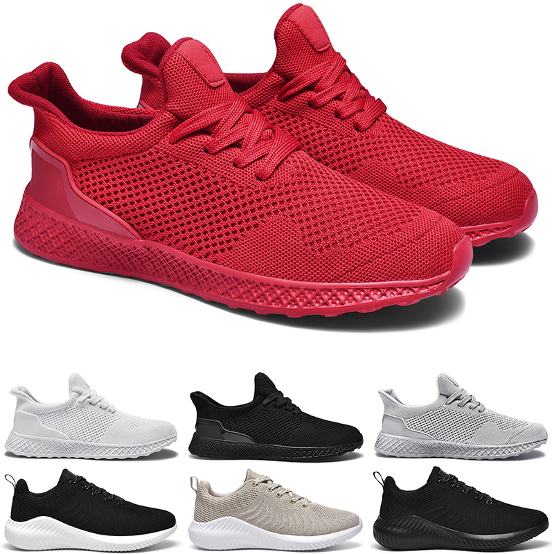 

men running shoes mesh sneaker breathable outdoor triple red jogging walking tennis shoe calzado deportivo para hombre, # 3