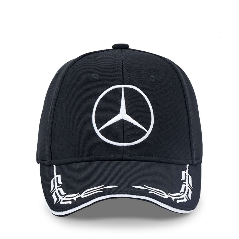 

Baseball Embroidered Cap Mercedes Benz 4s Shop Activity Hat, Black;white
