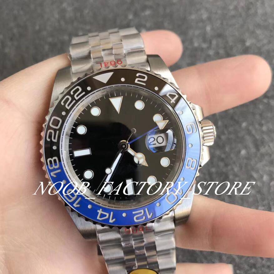 

2 Colors Watch Basel 40MM World Super Factory Blue Black Ceramic Bezel Automatic Cal.3285 Movement 904L Steel Bracelet Watches diving Sapphire Glass Wristwatch, 01