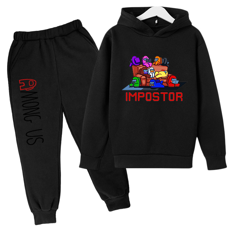 

Shipping Among Free Us Clothing Suits 2021 Spring Autumn Cartoon Anime Adults boy girl Hoodies Pants Trousers 2 pieces sets, Yellow