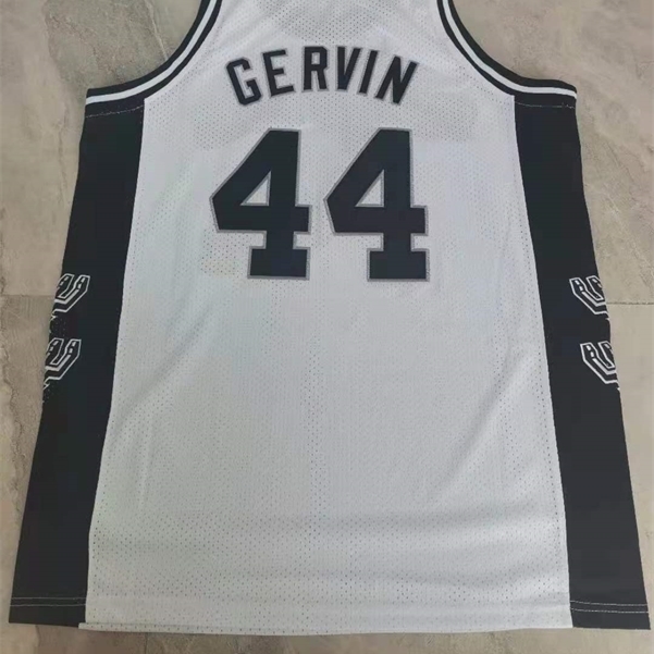 

001rare Basketball Jersey Men Youth women Vintage Circa 1982 George Gervin 44 white Size S-5XL custom any name or number, White youth s-xl