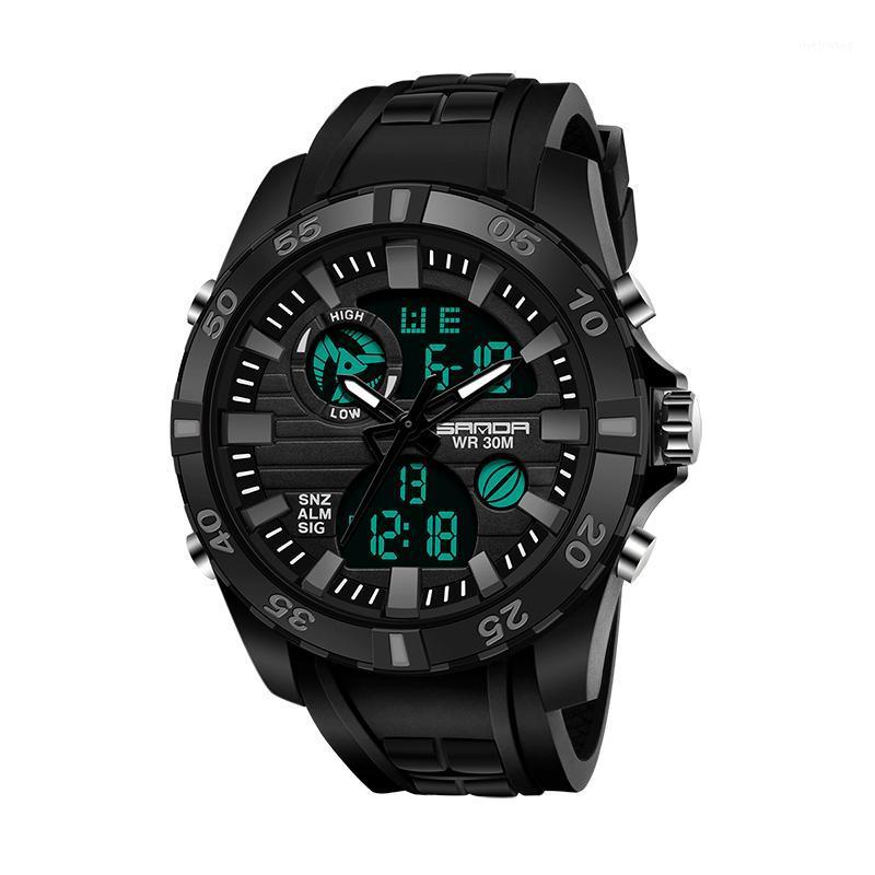 

Wristwatches Analog Quartz Gshock Watch Men Military Sports G Watches Mens Shok Clock Waterproof Hour Led Digital Wristwatch Masculino, Brown