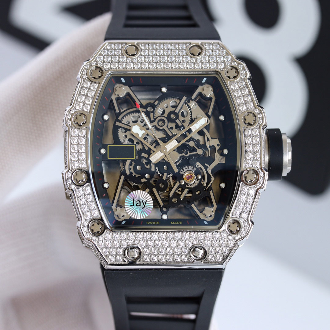 

Mens Watch Automatic Mechanical Watches Sapphire Mirror Fashion Business Classic Wristwatch MenWatch Montre De Luxe, Customize