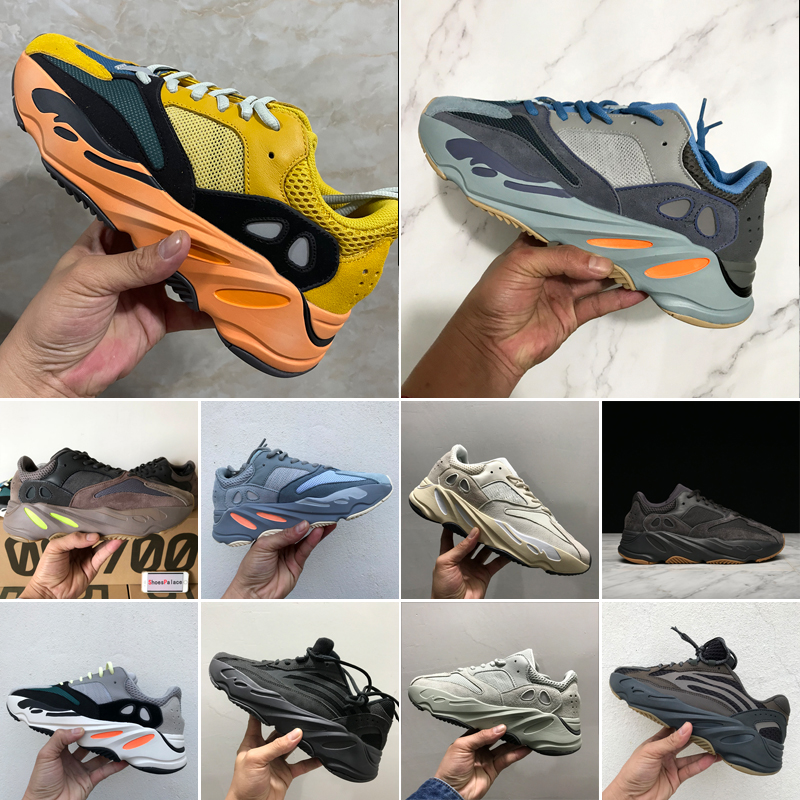

2021 Runner 700 Running Shoes Sun Teal Blue Hospital Inertia 2.0 Static Mauve 3M Material Men Women Sport Sneaker With Box, #2 mauve
