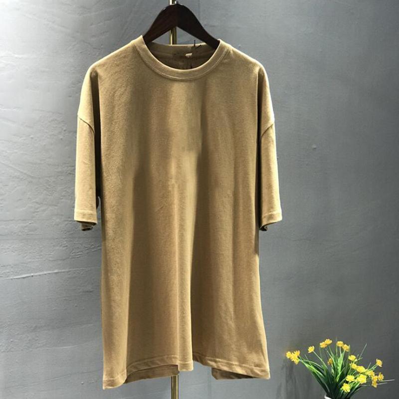 

Trendy 100% Cotton Mens T Shirt Oversize Casual Street Fashion Loose High Quality Male T-shirt Sport Short Sleeve Cotton TShirt, White;black