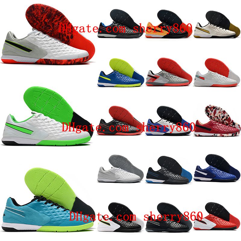 

Tiempo Lunar Legend VIII 8 Pro IC Soccer Shoes mens Cleats Indoor Football Boots Size 39-45
