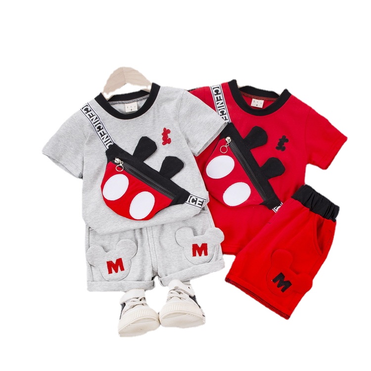 

Kids Clothes for Boys Clothing Set Autumn Toddler Baby Boys Clothes Hoodie+Pant 2pcs Outfit Suit Children Clothing, Red