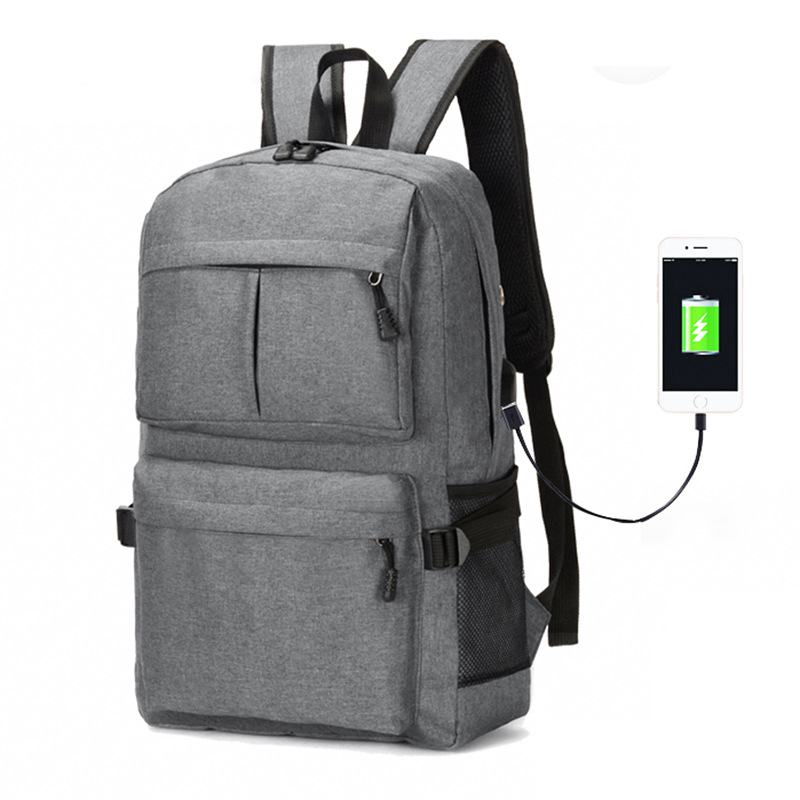 

2021 Leisure Bags & Multi Function USB Business Students' Neutral Backpack