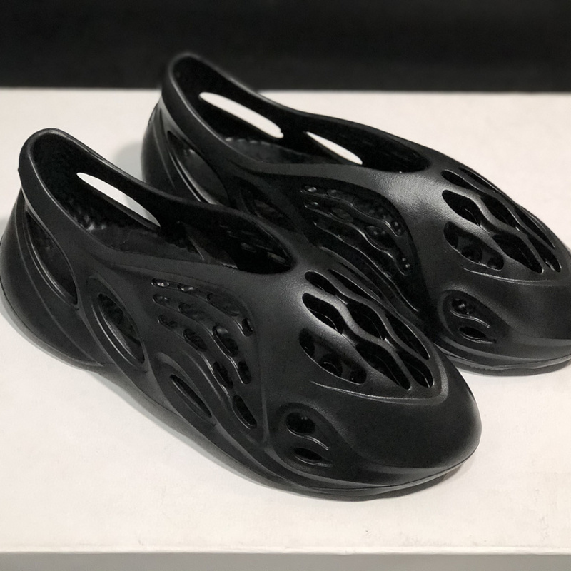 

fashion brand slippers for men super great quality indoor outdoor basketball football soccer sneakers sports sandal leisure women gift birth, Black