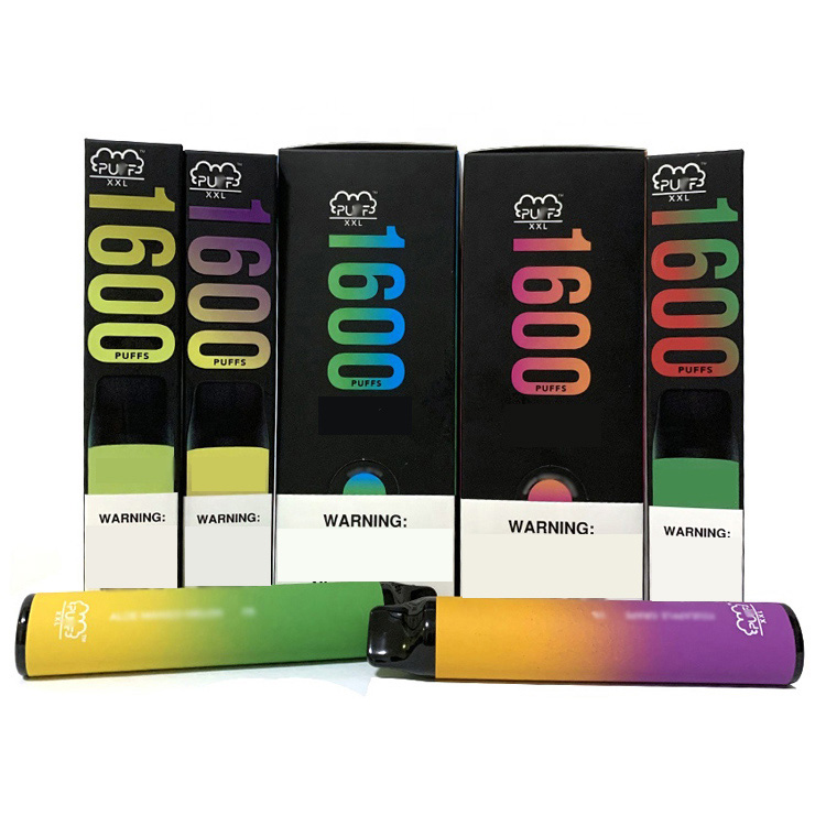

2022 E-cigarette Newest XXL 1600 puffs Disposable Vape Pen Starter Kit Empty Disposable kits Puff Flow