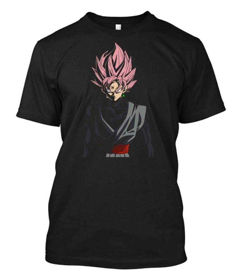 

Black Goku - Custom Men'S T-Shirt Fashion Cool Tee Shirt T-Shirts, White;black