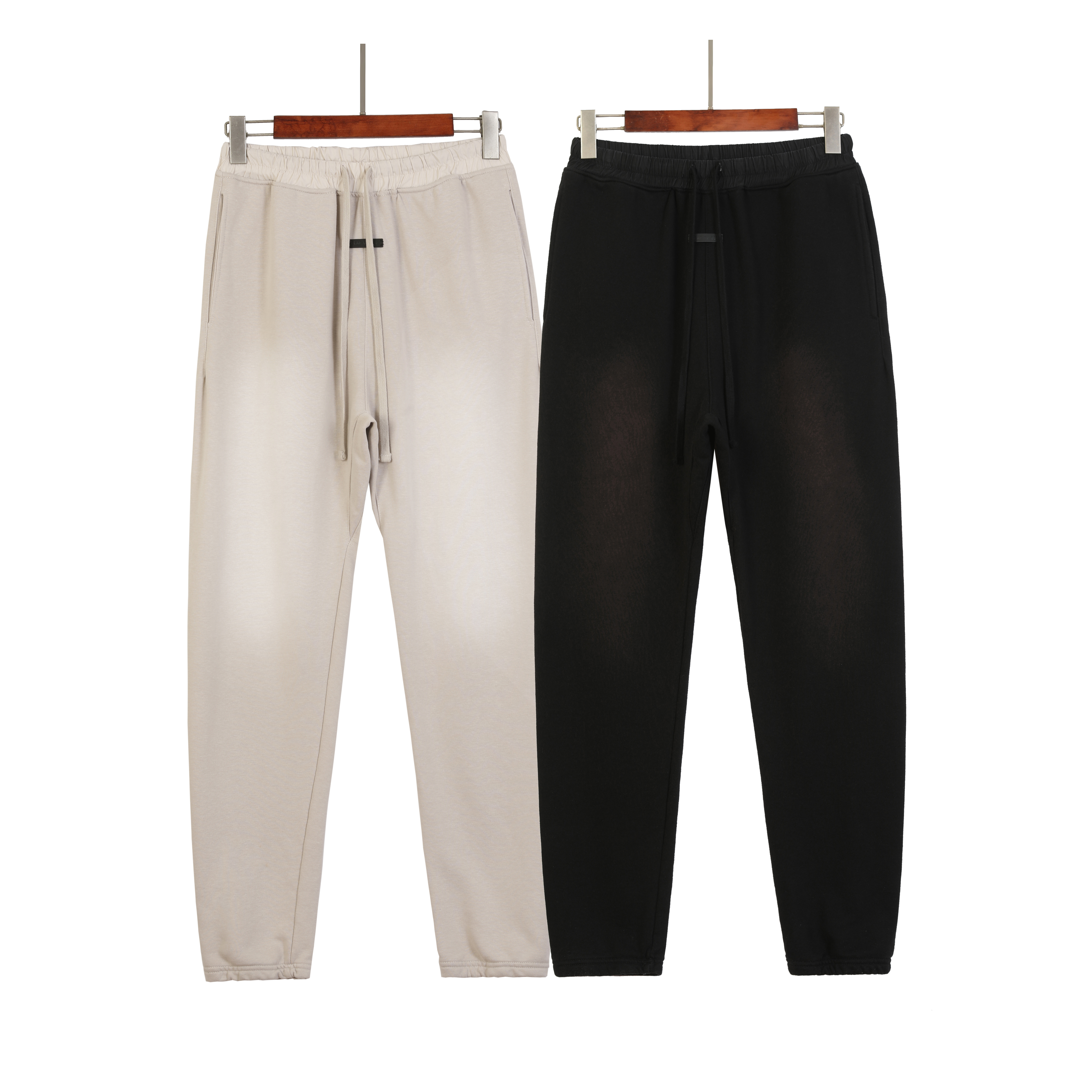 

Fear Of God Autumn Winter mens pants Essentials Washed Trousers Casual Fog Sweatpants Men Women Loose panties FG Jogger high quality Pant, Black