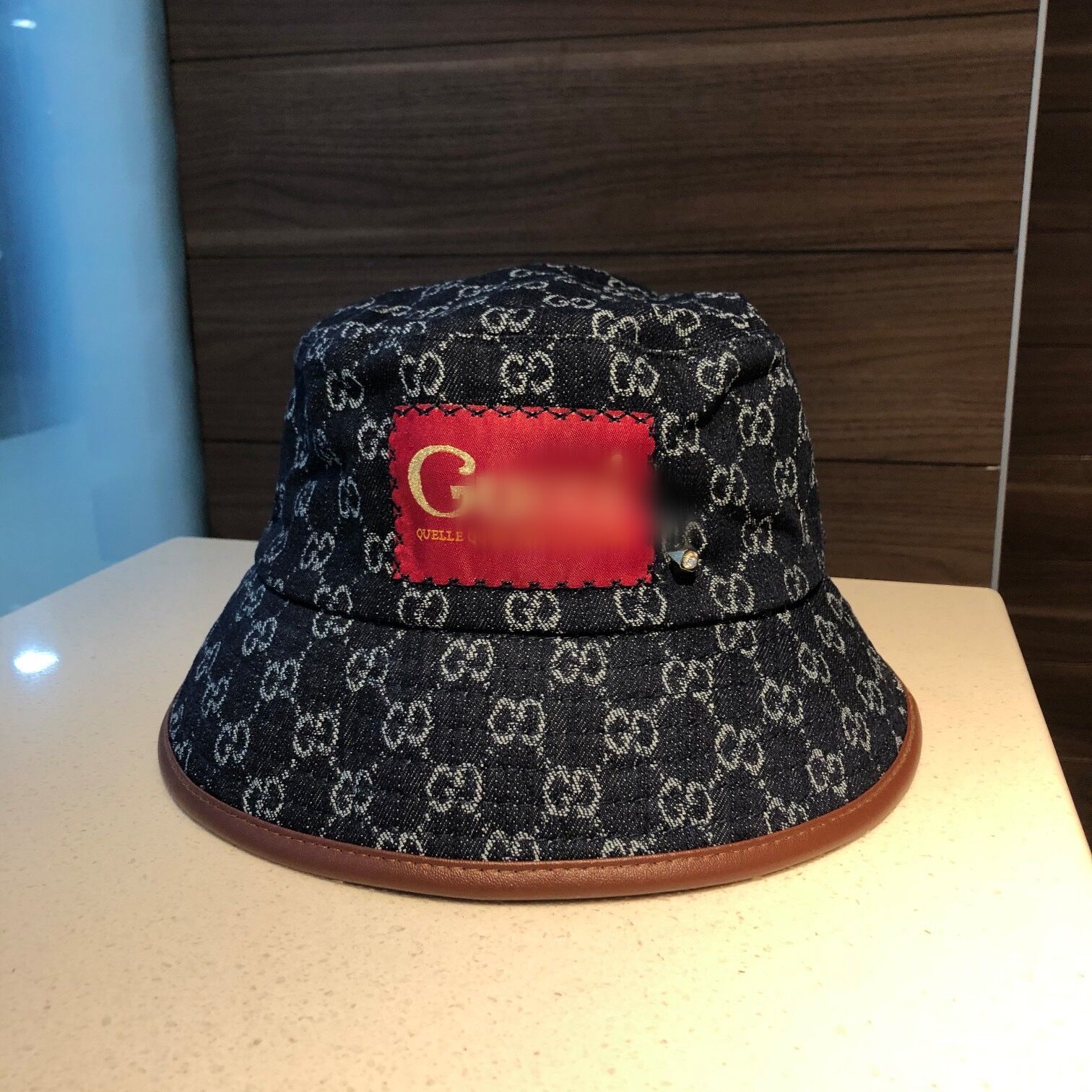 

2021 cowboy designer bucket hat blue letter printed luxury fashion mens women sun hats, Blue;gray