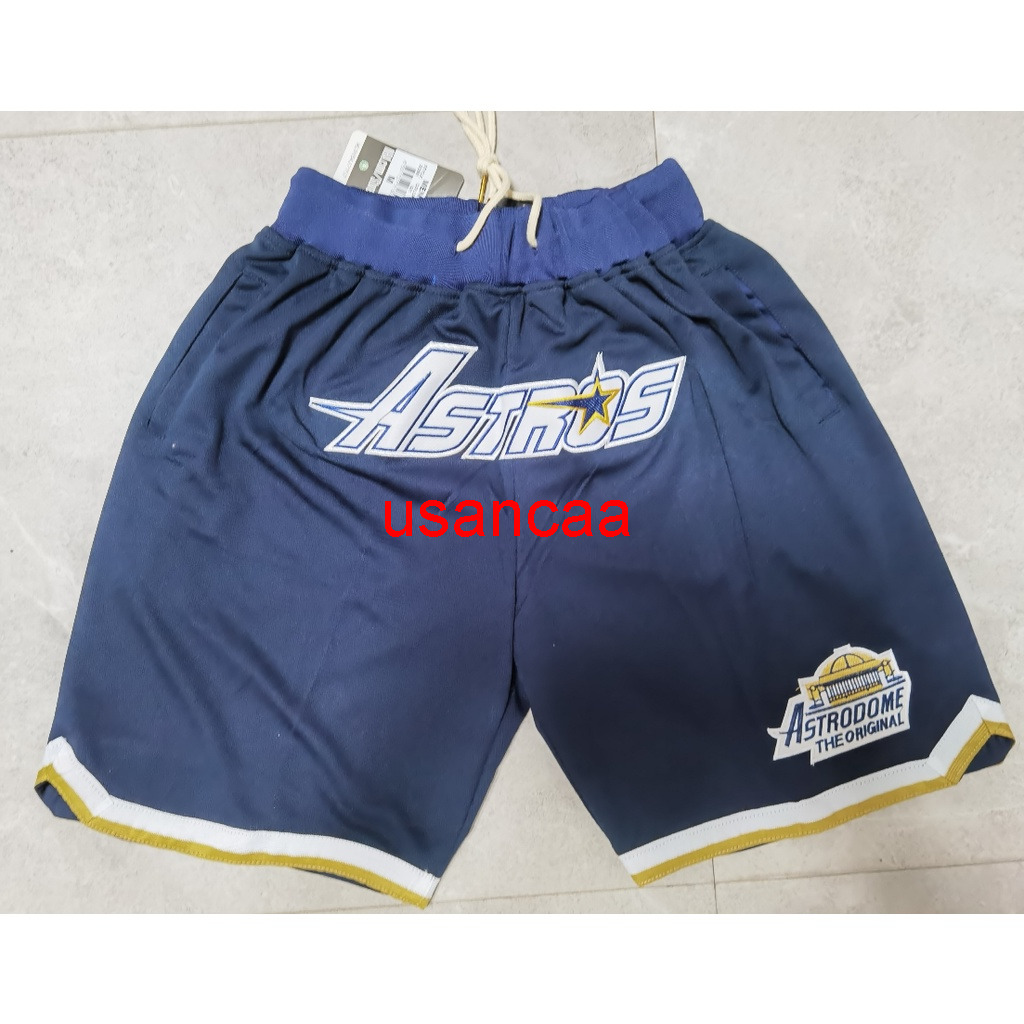 

Moive version houston dark blue pockets basketball shorts Size S-XXL