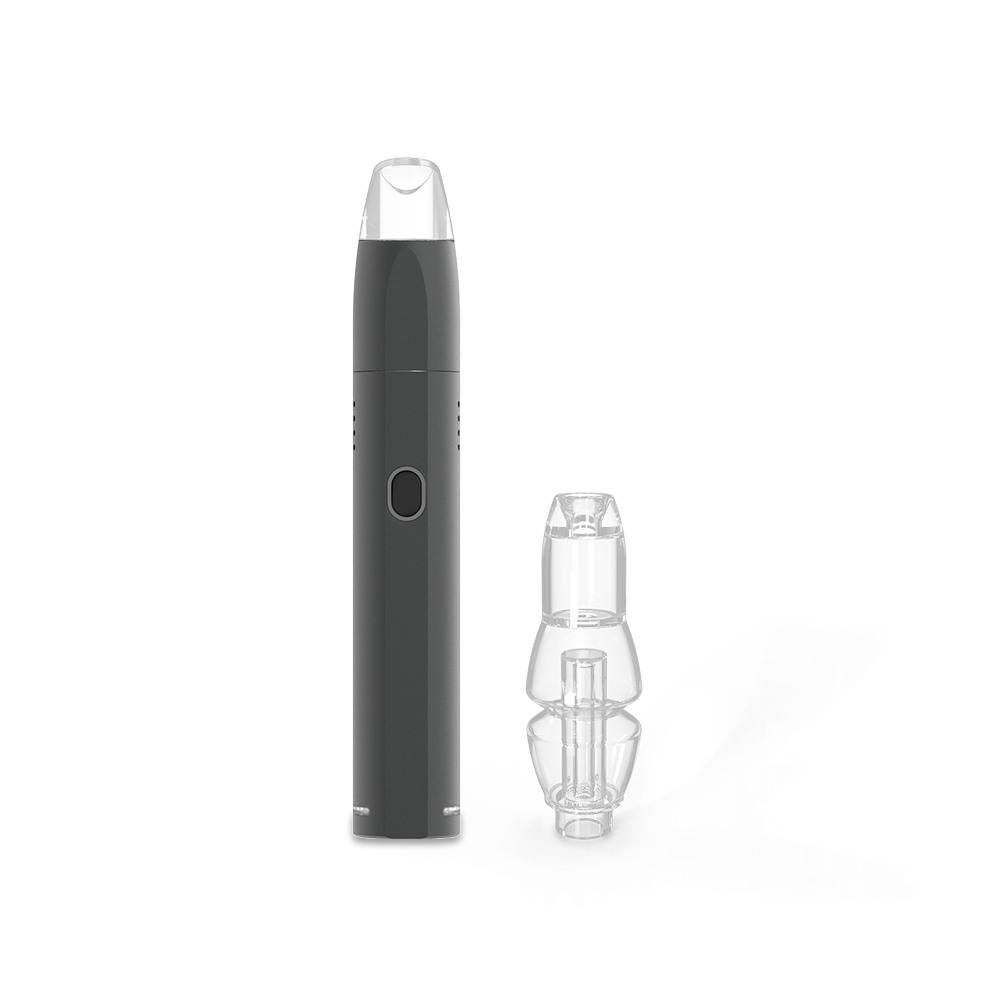 

2021 Newest Coming Wax Pen Vaporizer Kit Dial 1200mAh Battery 4 Temperature Change Quantz Chamber Bubbler