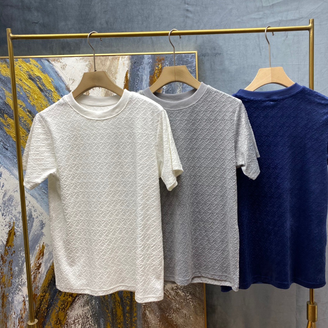 

2021ss spring and summer new high grade cotton printing short sleeve round neck panel T-Shirt Size: m-l-xl-xxl-xxxl Color: black white xq288