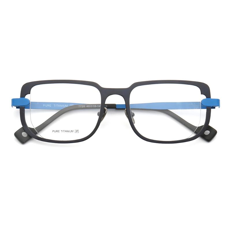

Fashion Sunglasses Frames Women Square Eyeglass Men Business Glasses Pure Titanium Classic Retro Vintage Prescription Eyeglasses Frame