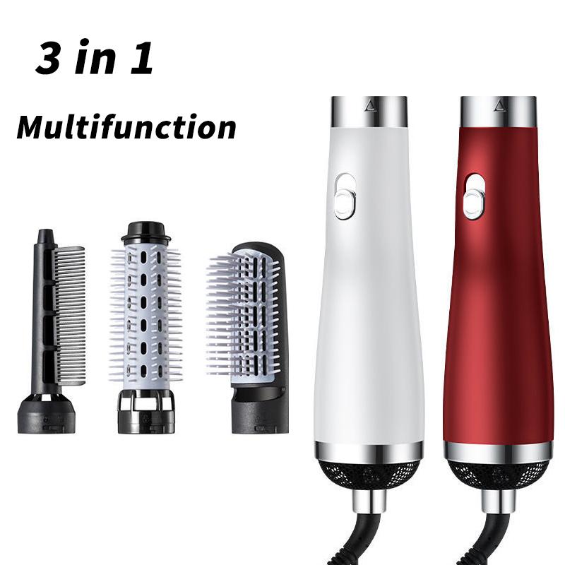 

Electric Hair Brushes Dryer, Curler, Multi-function Styling Tool, Professional 3 In 1 Air Brush,