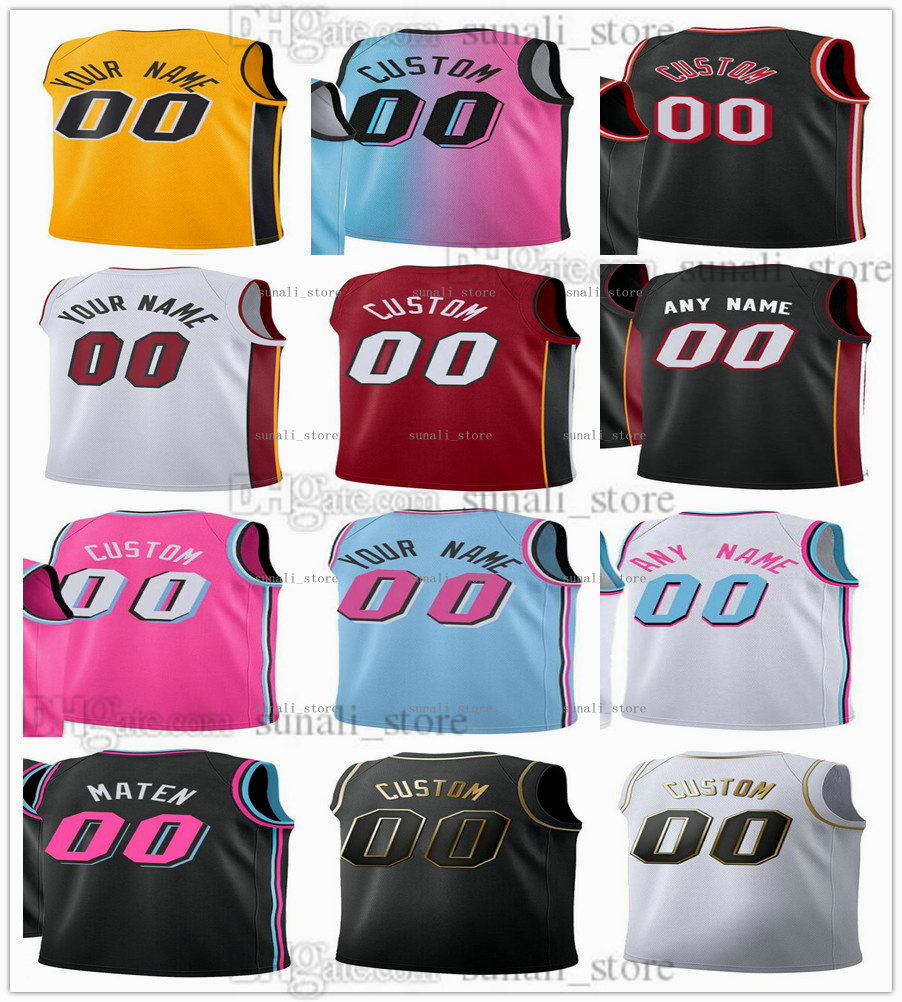 

Printed Basketball Jerseys Victor 4 Oladipo Kyle 1 Lowry Markieff 88 Morris Jimmy 22 Butler Tyler 14 Herro Bam 13 Adebayo Udonis 40 Haslem Dwyane 3 Wade Goran 7 Dragic, White