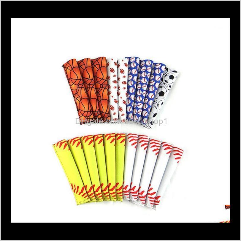 

Kitchen Kitchen Dining Bar Home Garden Drop Delivery 2021 Baseball Holder Pop Lolly Bag Summer Kids Sleeves Zers Popsicle Holders Green Packs