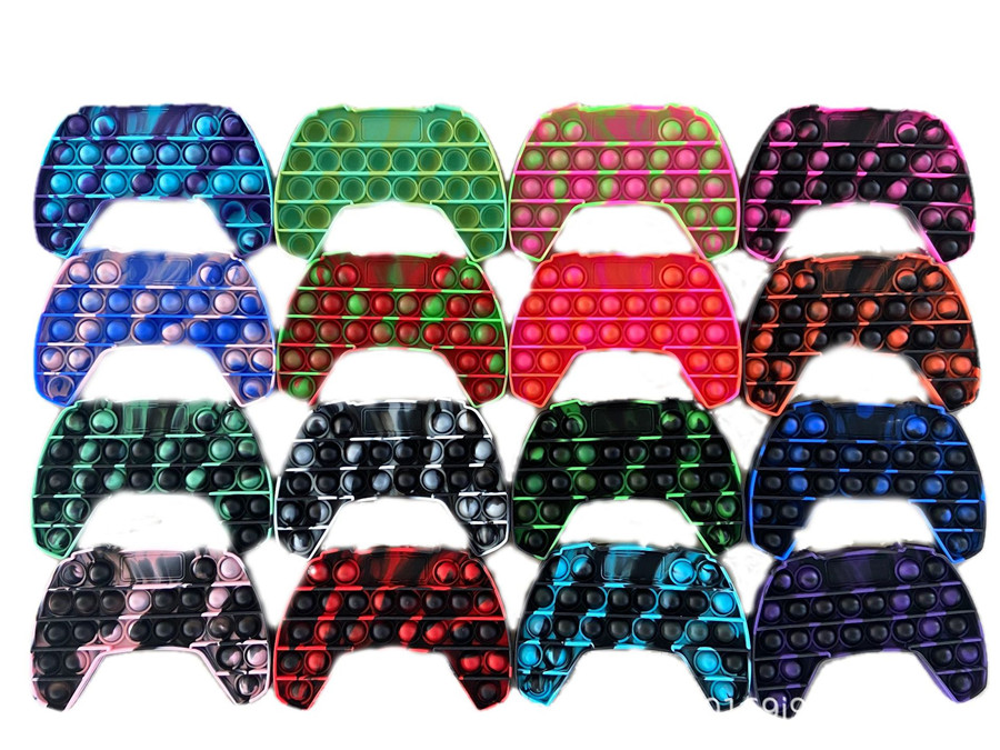 

Gamepad Reversible Flip Push Pop it Bubble Sensory Fidget Toy Autism Special Needs Stress Reliever,game Squeeze Great for kids toys zx0025