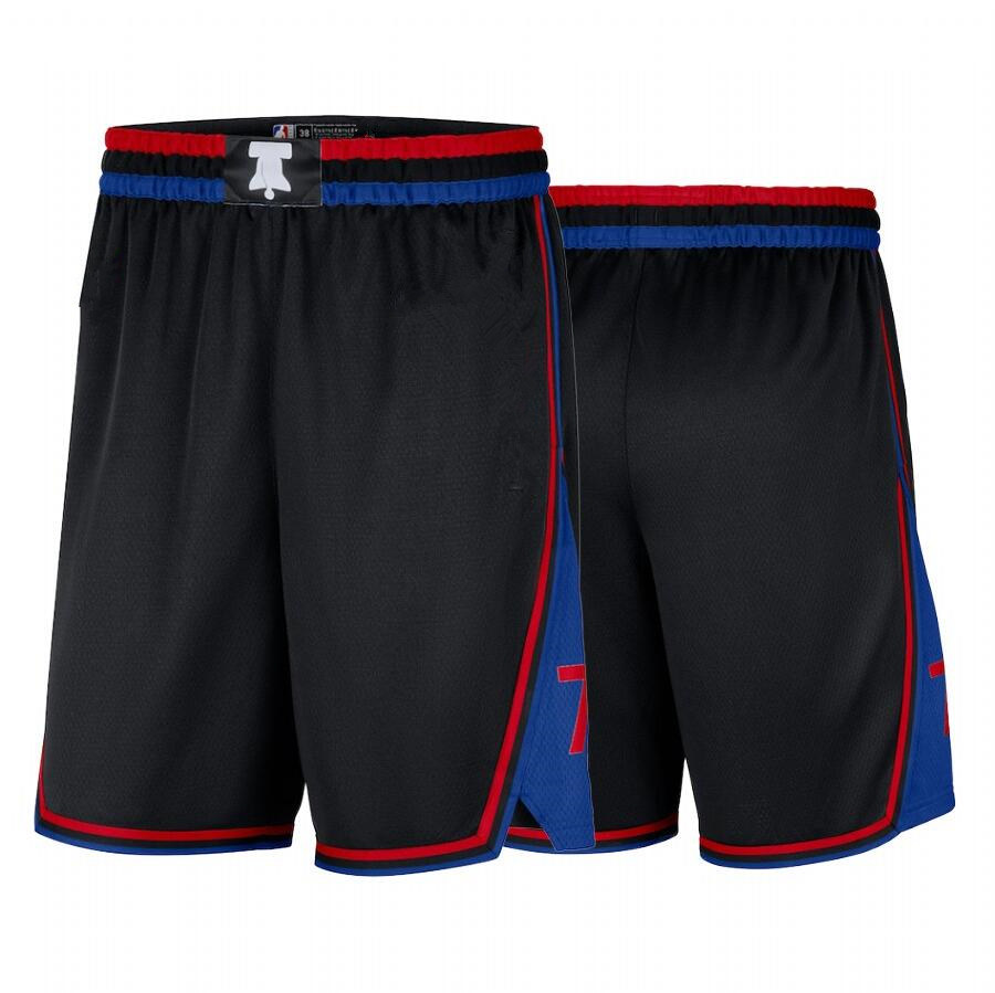 

Philadelphia 76er MEN 2020/21 City Swingman basketball Shorts Black