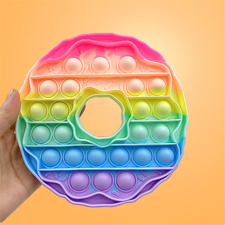 

Fidget Toys Finger Bubble Press Relief Fingertip Toy Stress Educational Kids Baby Gift Squeeze Sensor