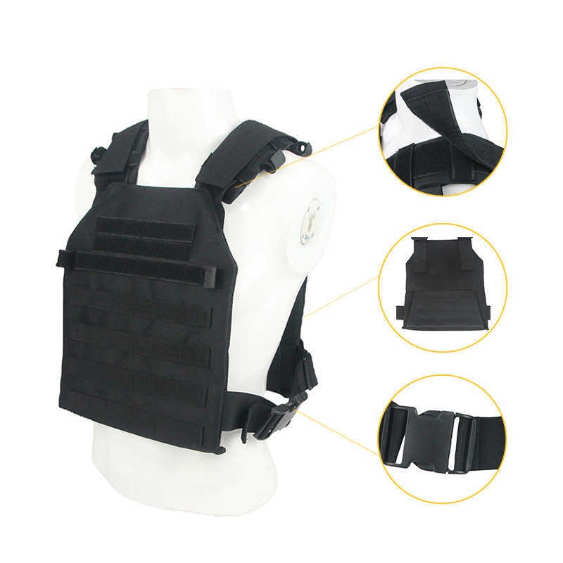 

Outdoor CS Training Protective Vests Mens Military Molle Hunting Tactical Vest Combat Armor Hunting Vest Bullet Proof Vest, Lq16300