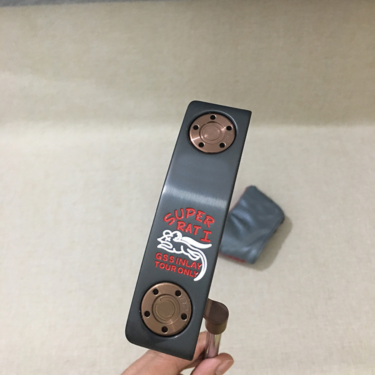 

Top Quality Super RAT T-Only Golf Putter +Putter Headcover Real Pics Contact Seller Any 2 Putters Get Big Discounts