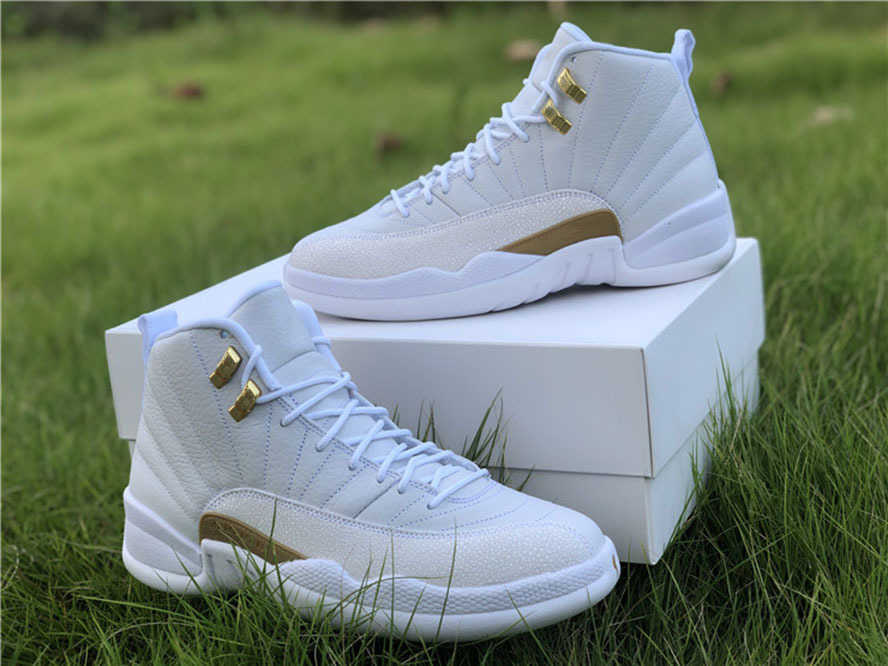 

Authentic Jumpman 12 12s OVO White Basketball Designer Shoes Luxurys Designers Sneakers size 40--47.5 Ship With Box, #1