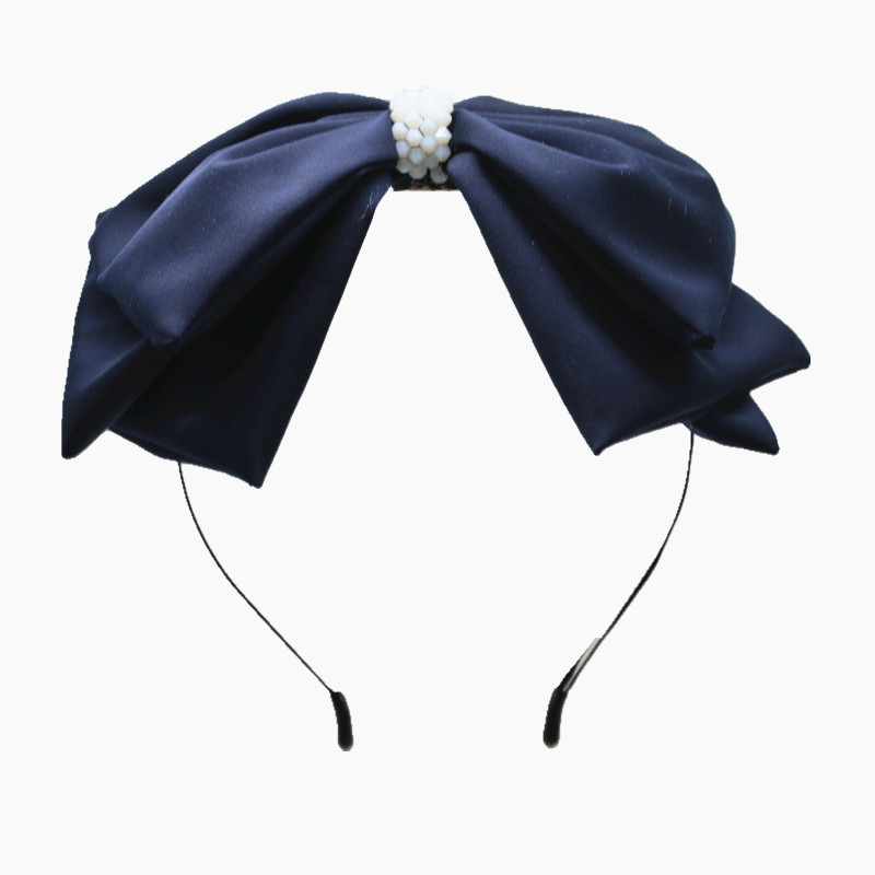 

2021 Luxury Pearl bands Women Bow Hoops Girls Hair Accessories Fashion Jewelry Headband