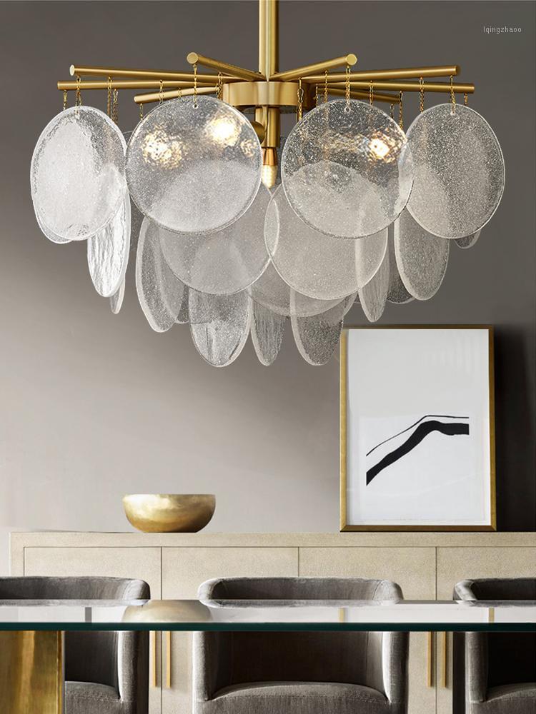 

Pendant Lamps Postmodern Living Room Chandelier Light Luxury Dining Lamp Creative Bedroom Wind Chime