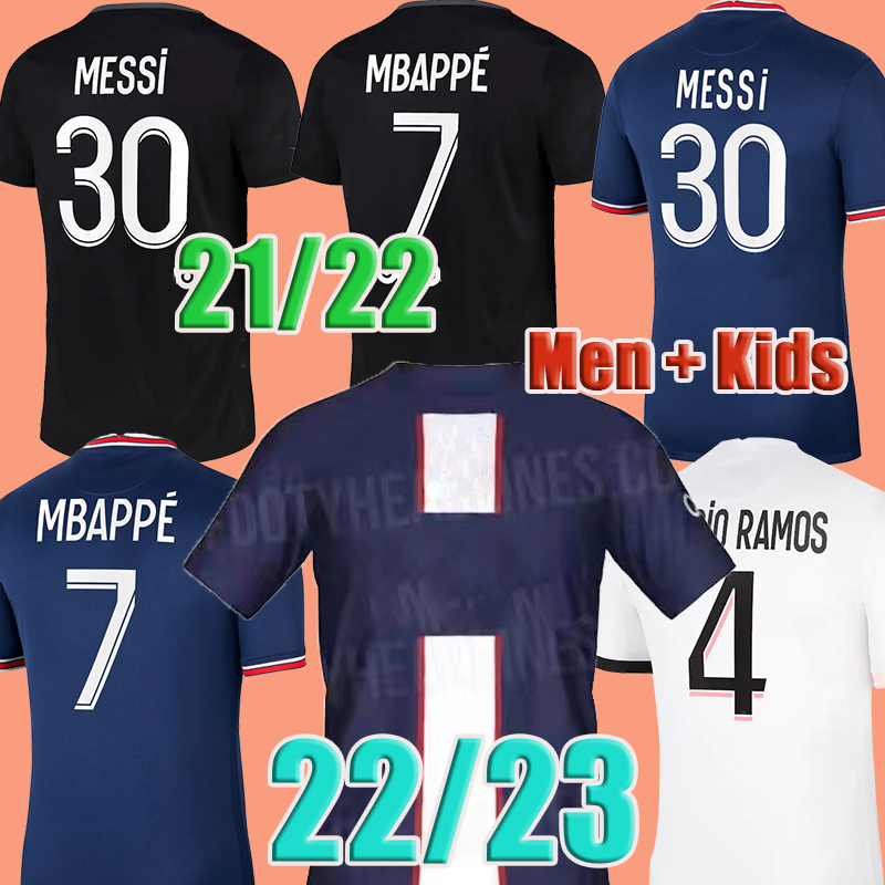 

2021 2022 2023 3rd Black Soccer Jerseys #7 MBAPPE #4 SERGIO ROMAS #18 WIJNALDUM Home Blue Soccer Shirt #11 DI MARIA #2 HAKIMI Away White Football Uniform, Away +ligue 1 patch