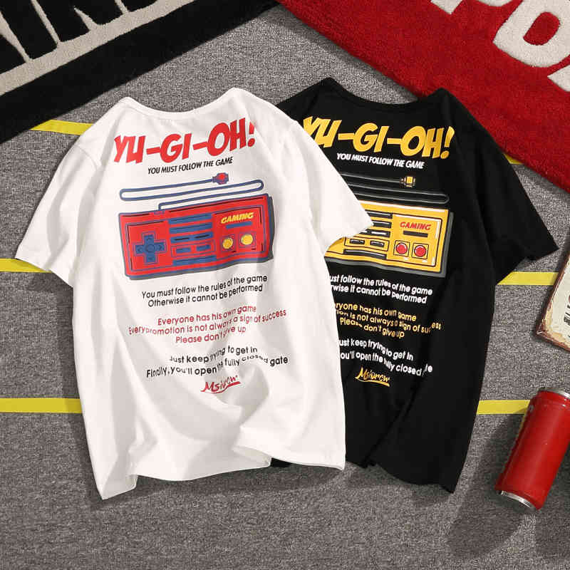 

Men's T-Shirts men clothes hip hop t shirt print harajuku streetwear t 5XL oversized fashion clothing tee homme modis male AV8K, Black