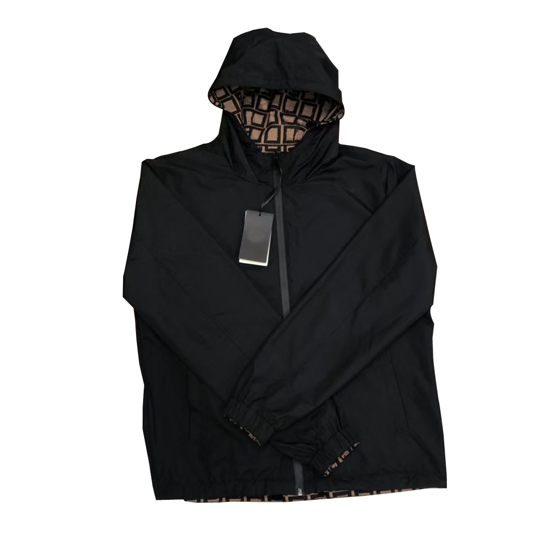 

New double faced jacket Hooded windbreaker casual men's / women's Baseball college sports