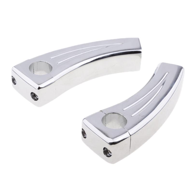 

Handlebars 4.5" Chrome Motorcycle Handlebar Pullback Risers (7/8" Bar) Hand Bar Riser Custom Billet