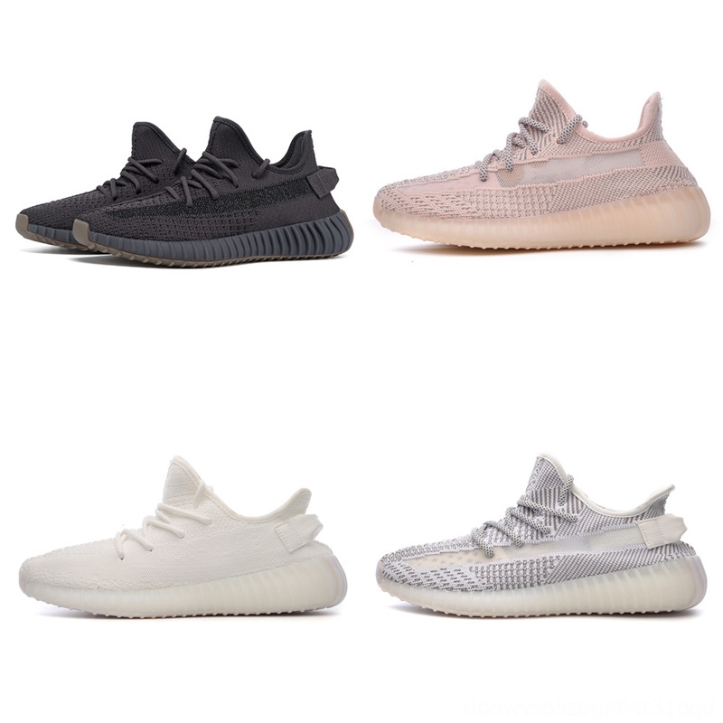 lfhW9 KanyeWest Bred Black Reflective men women Running Shoes 350 350 shoe for sale Earth Static Beluga Trainers Cream White Oreo Yecheil-image-699551342