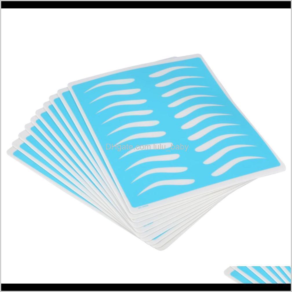 

Other Supplies 10Pcsset Sile Training Permanent Makeup Eyebrow Tattoo Skin Fake Practice For Microblading Ctcoj Cirfz