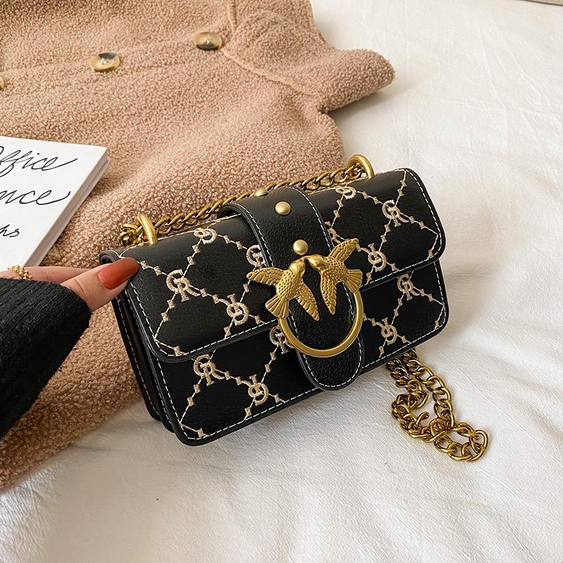 

Luxury Handbags Women Bags Designer Ladies All-Match Chain Shoulder Messenger Bag Fashion Swallow Cross Body