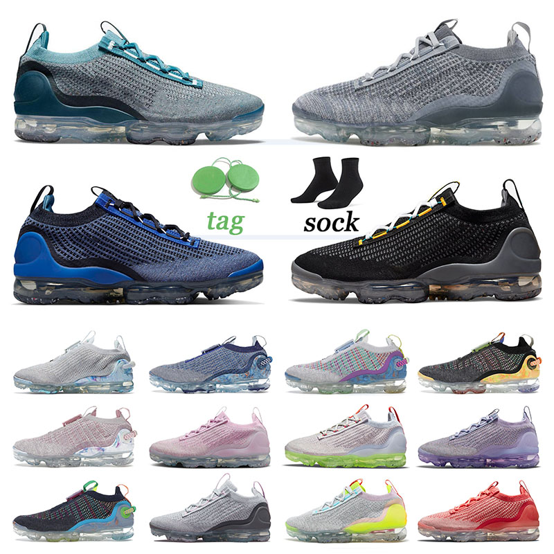 

Vapourmax 2021 Fly Knit FK 360 TN Plus Women Mens Running Shoes Sneakers Oatmeal White Off Black Particle Grey Obsidian Day to Night Racer Blue Arctic Pink Trainers 45, 36-45 black speckled
