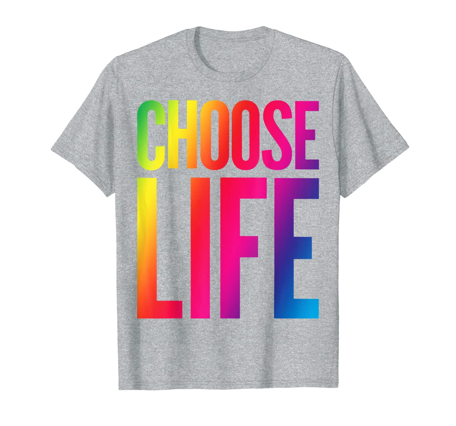 

choose life vintage retro 80s funny t-shirt, White;black
