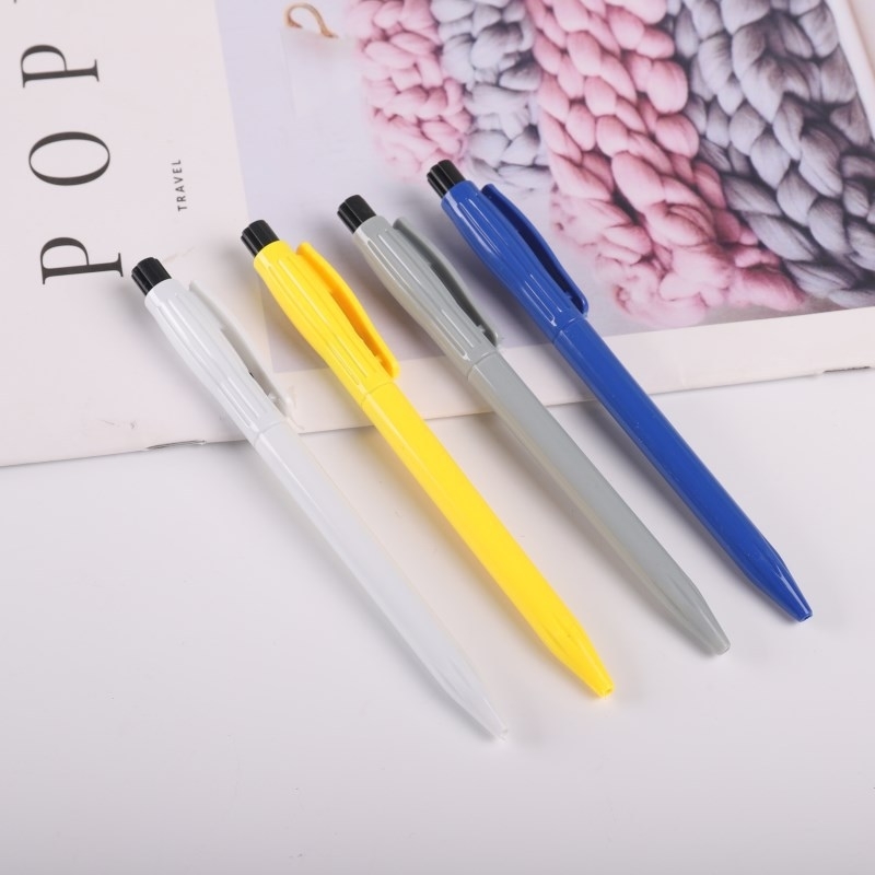 

Plastic press Yiwu advertising ballpoint pen 202 stationery can be printed