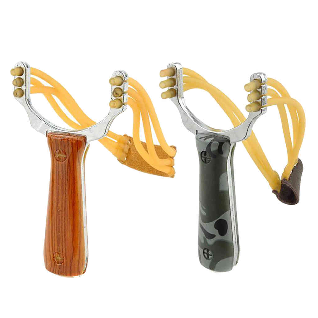 

Professional Hunting Slingshot Quality Catapult Camouflage Handle Game Playing Outdoor High Precision Shooting Sl