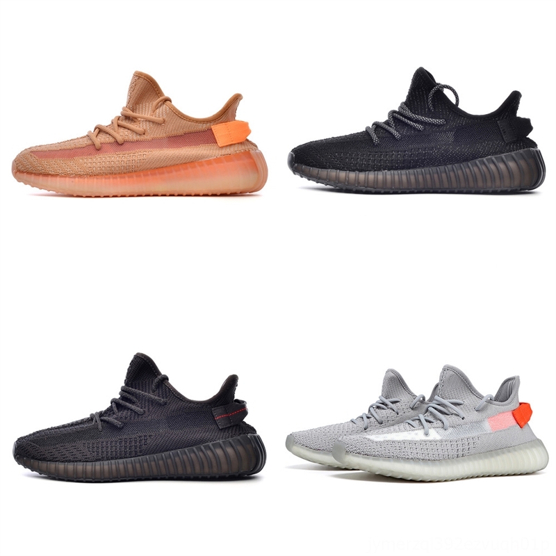 j2D9f Men Women Running Shoes 350 Mens Triple Black Dark Blue White Black Worldwide KanyeWest shoes Trainers Zapatos Outdoor Sports Grape-image-699332996