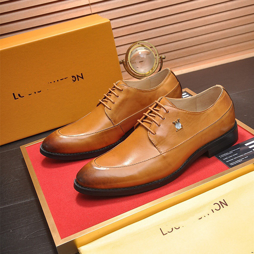 

Men Formal Shoes Luxury Oxford Footwear Fashion designer High Quality Patent Leather Men Shoes office Wedding Men Dress Shoes, #35