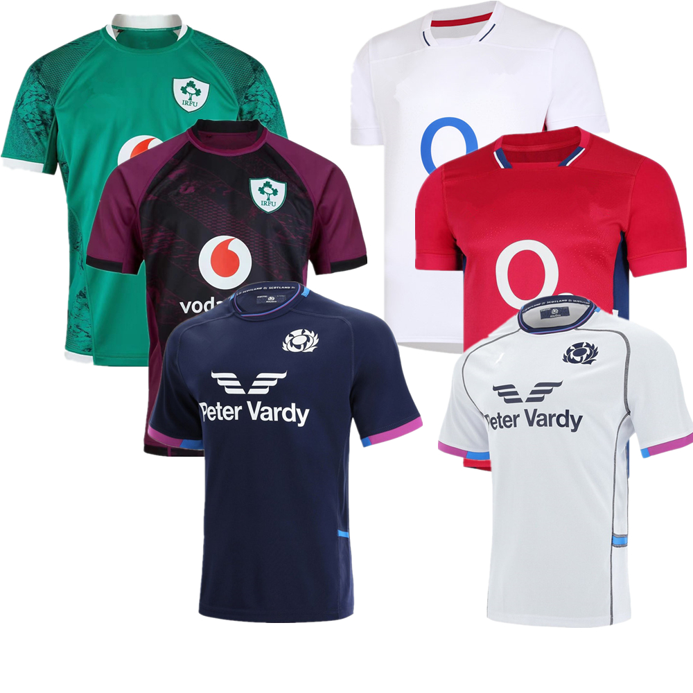 

new 2022 Ireland Scotland Italy Welsh Rugby jersey HOME away Shirts 6 Nations Best quality Six Nations SCOTLAND Wales Rugby shirt, F rance
