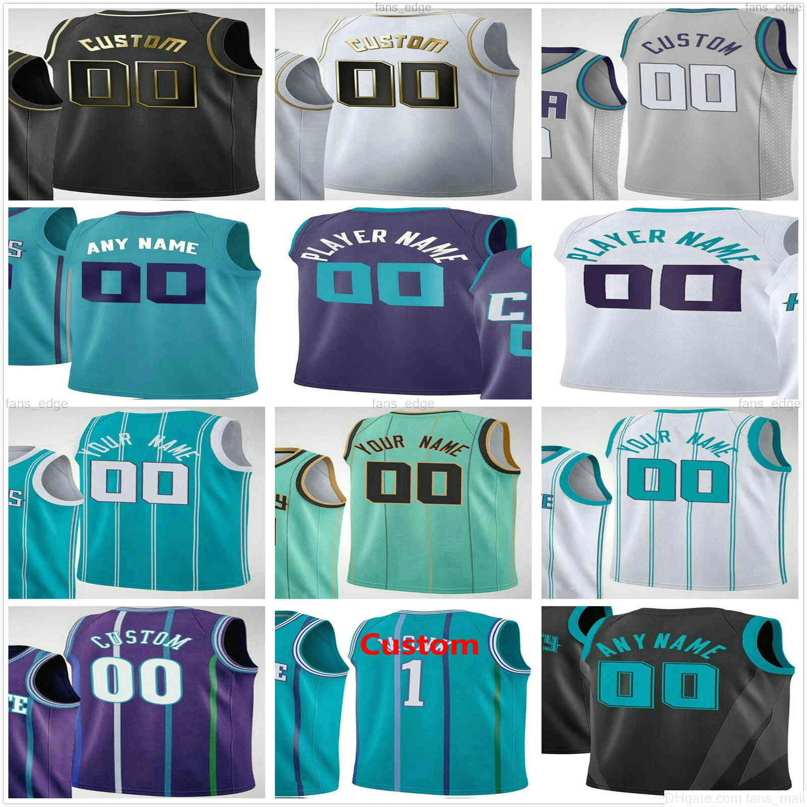 

Custom Printed LaMelo 2 Ball Basketball Jerseys Gordon 20 Hayward Bouknight JT Thor Scottie Lewis Balsa Koprivica Men Women Kids Youth Basketball Shirt, As picture