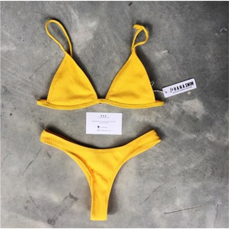 Bikini Sexy Swimwear Fashion Bathing Suits Casual Beach Jumpsuits Summer Designer Womens Two Pcs Soild Color Tankinis Thong-image-678821708